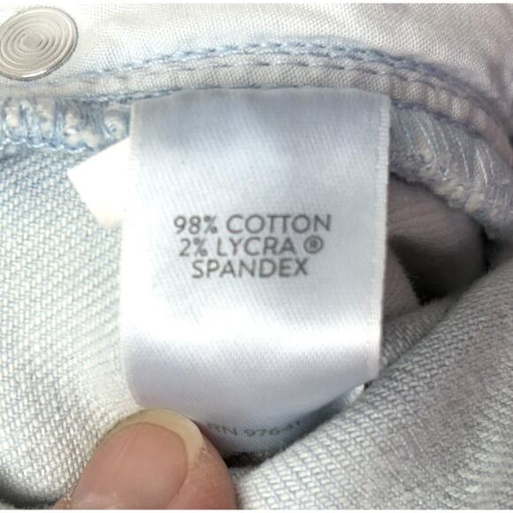 J.Jill Jeans, High Rise Cropped, Light Wash, Stretch, Women's Size 12 - Picture 4 of 6